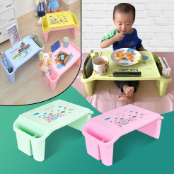 Children's Study Table Baby Snack Table Storage Box, Writing Plastic Table